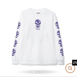 New Mens Long Sleeve Rokit Tee Large